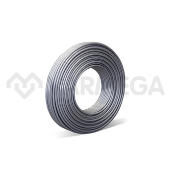 Универсальная труба Varmega Flex PE-Xa/EVOH 16x2.2, бухта 200 м, серая (серебристая), многос